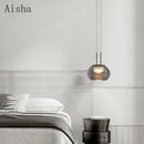 Modern glass pendant light for an elegant interior