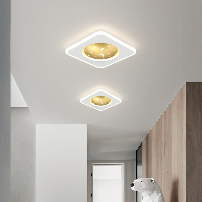 Nordic minimalist recessed LED ceiling light post-modern luxury