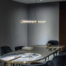 Modern glass pendant light for bar, restaurant, café and office minimalist style