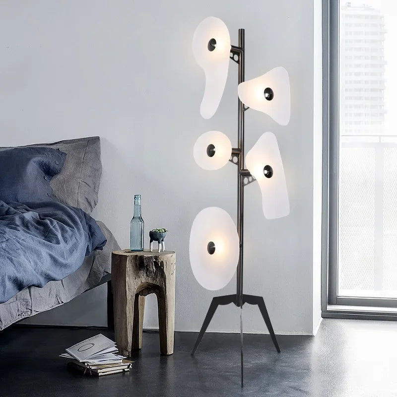 Modern designer acrylic floor lamp for interiors