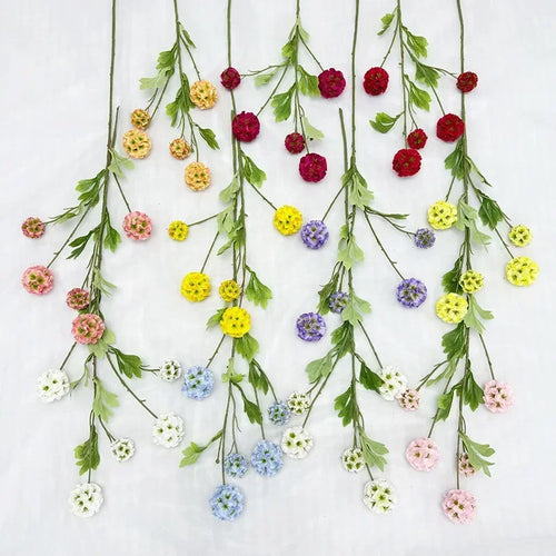 artificial flower wheels for wedding decoration - vue 6 sur 15