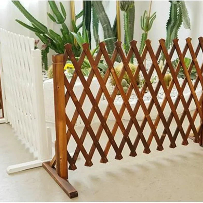 solid wood fence for garden and pets - vue 4 sur 22
