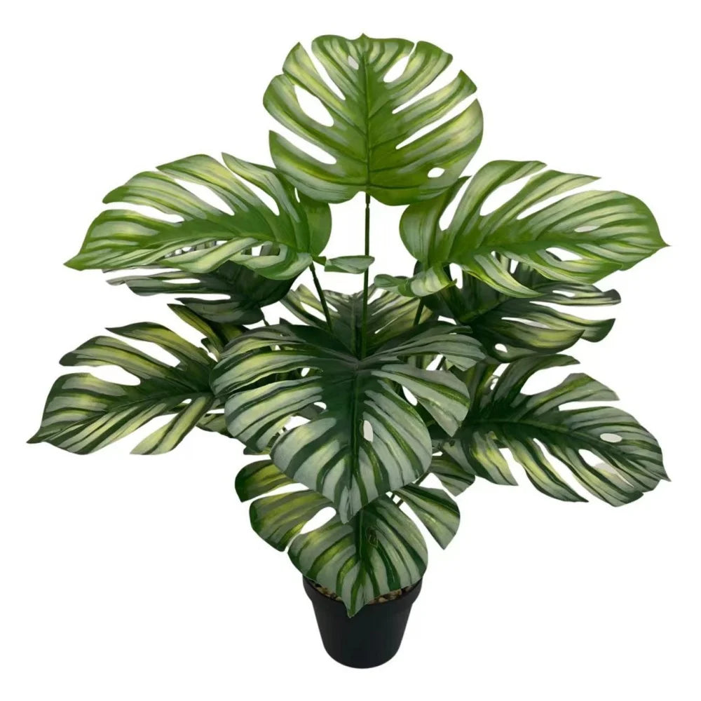 Artificial plants with large decorative leaves for indoors and offices - vue 18 sur 24