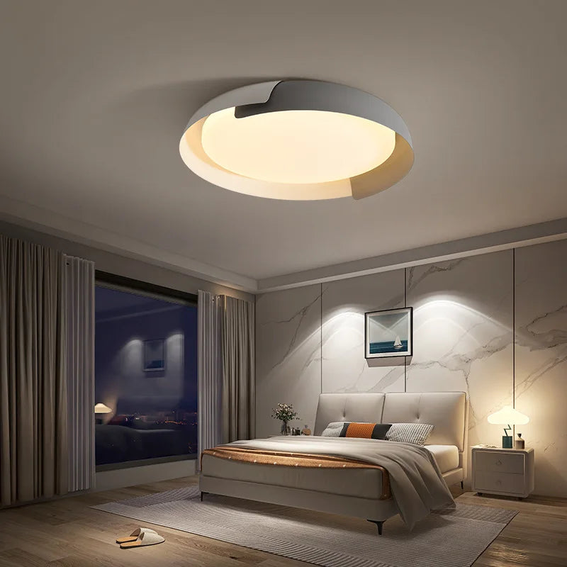 Nordic wood ceiling light for interior decoration and LED lighting