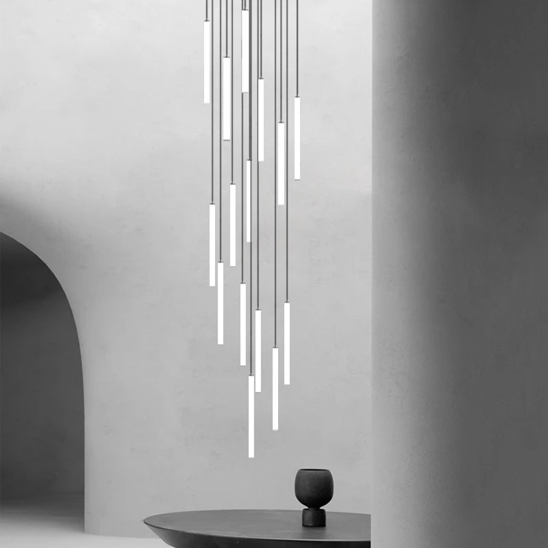 Luxury modern minimalist chandelier for duplex