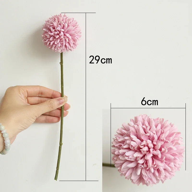 Artificial flower bouquet for wedding decoration and artisan vases