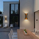 modern waterproof aluminum led wall light for outdoor decoration