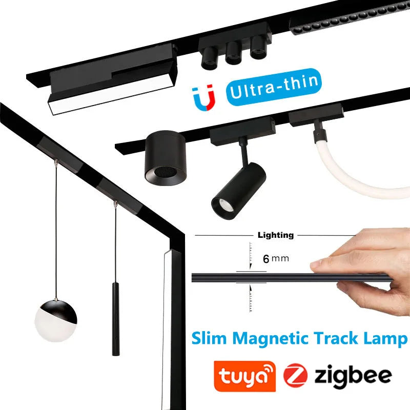 Smart magnetic Tuya Zigbee dimmable spotlight