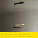 Modern nordic pendant light with long minimalist design