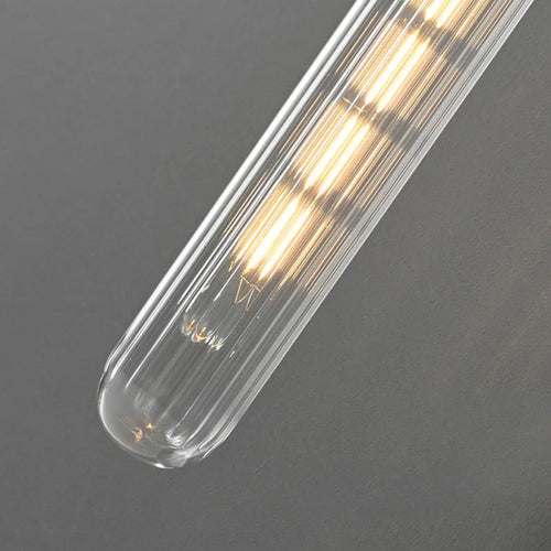 Glass and metal surface mount wall light - vue 6 sur 8