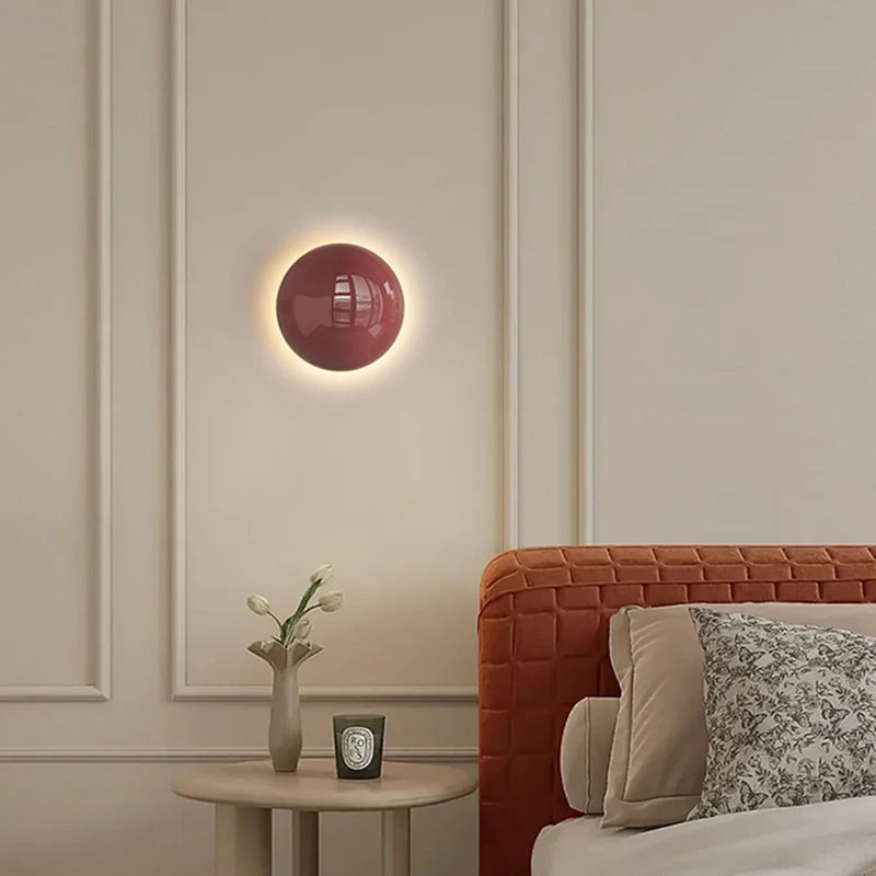 Adjustable metal LED wall light