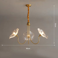 Modern nordic floral designer pendant light for interiors