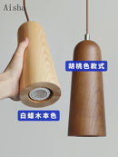 Solid wood Nordic pendant light for interior decoration
