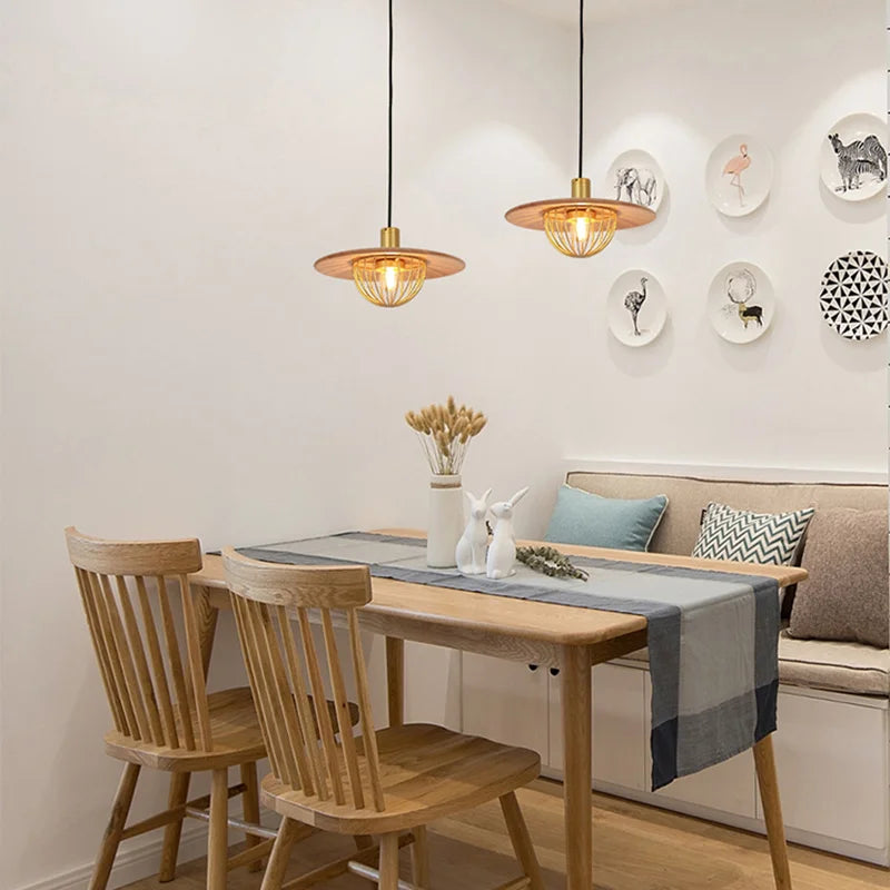 Retro LED loft pendant light modern chandelier