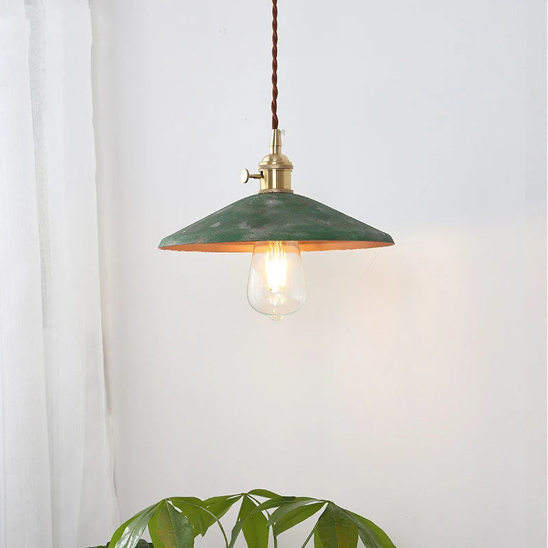 Retro iron pendant light for modern interior decor