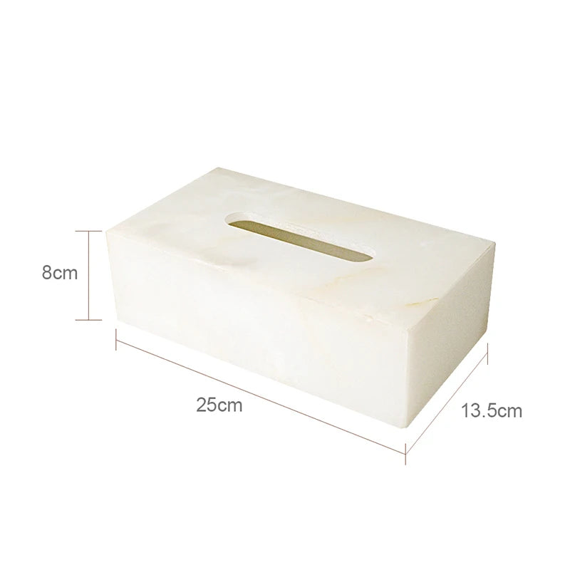luxury natural marble bathroom accessory set - vue 19 sur 23