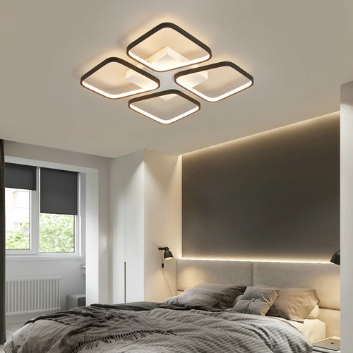 Modern LED ceiling light for stylish interiors - vue 4 sur 8