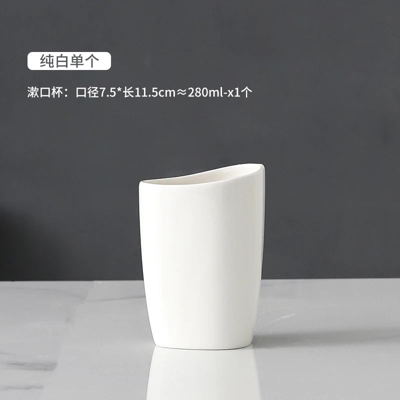 ceramic bathroom accessories for home decor - vue 8 sur 23