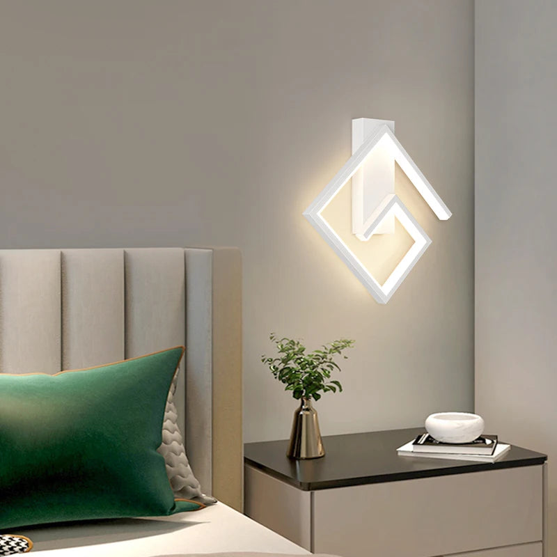 Modern minimalist wall light for hallways and stairs - vue 6 sur 12
