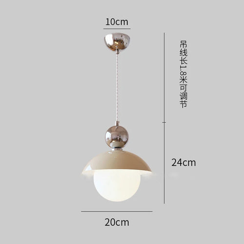 Elegant glass ball chandelier for modern interiors - vue 7 sur 8