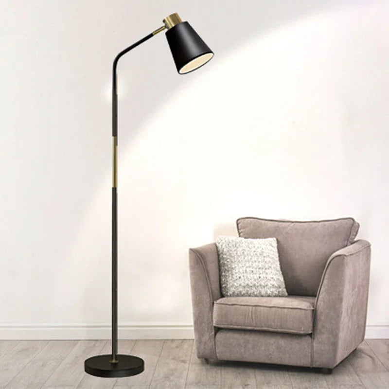 Nordic adjustable LED floor lamp for decorative lighting