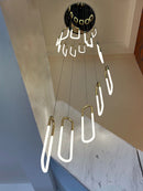 Modern nordic designer LED pendant light for elegant lofts