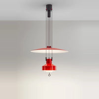 Italian flexible aluminium chandelier with dimmable LEDs
