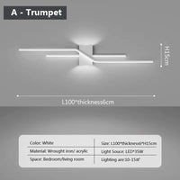 Modern black and white LED wall light for indoor home lighting