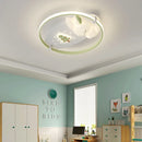 Modern rabbit ceiling light for children