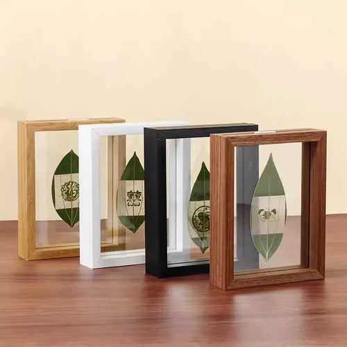 Engraved transparent acrylic photo frame for gifts and keepsakes - vue 5 sur 6