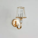 Modern nordic luxury crystal LED wall light