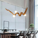 Zen resin pendant light in Chinese style for interior decor