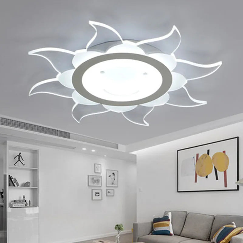 Modern LED ceiling light for all indoor spaces