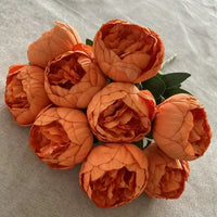 Artificial peony bouquets for elegant home decoration