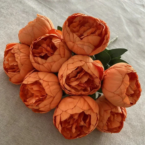 Artificial peony bouquets for elegant home decoration