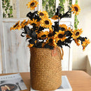 natural seagrass storage basket for various decorations