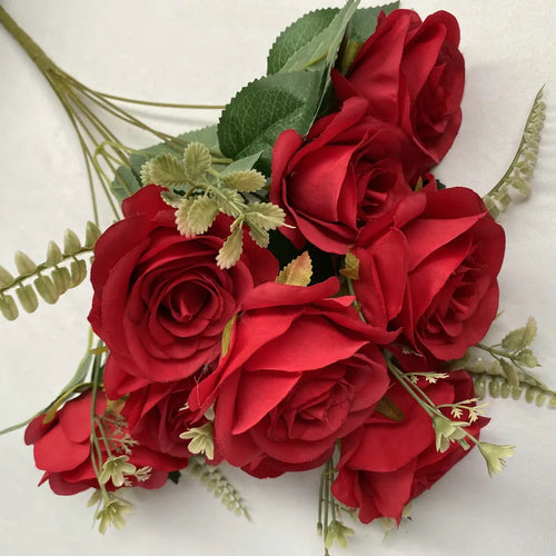 bouquets de roses artificielles pour décoration intérieure et extérieure - vue 18 sur 17