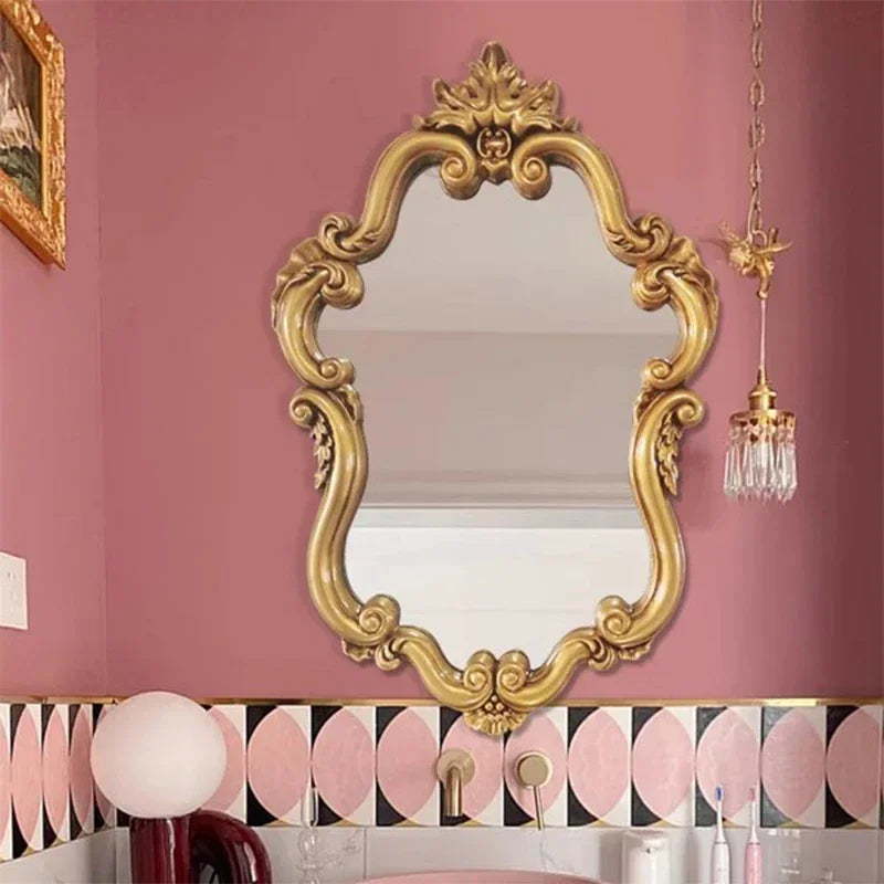 decorative wall stickers for irregular mirrors to stick on - vue 5 sur 8