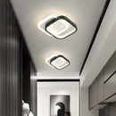 Modern minimalist LED ceiling light for outdoor use