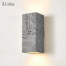 Nordic retro resin wall light for interior decoration