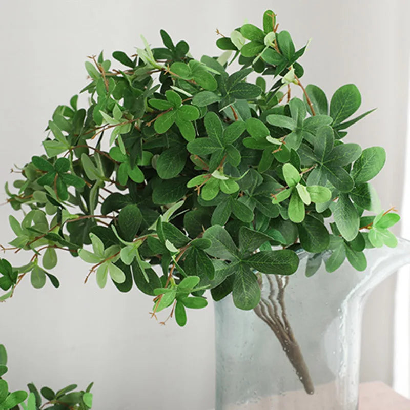 Artificial hanging green plant decorative bell bouquet for parties - vue 8 sur 8
