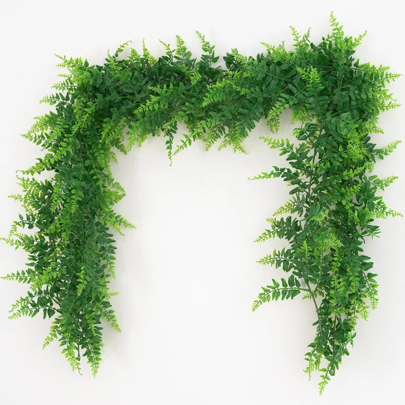 Artificial tropical plastic plants for indoor and outdoor decor