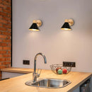 Nordic wooden LED wall light modern home decor