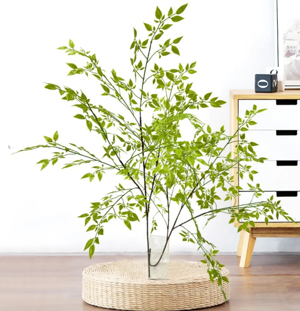 Large artificial bamboo plant for home and office decor