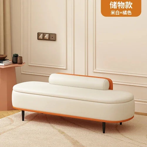 modern and comfortable shoe bench for interiors - vue 8 sur 15
