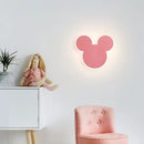 modern mickey wall light for kids home decor
