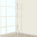metal coat rack with hooks for clothes and accessories