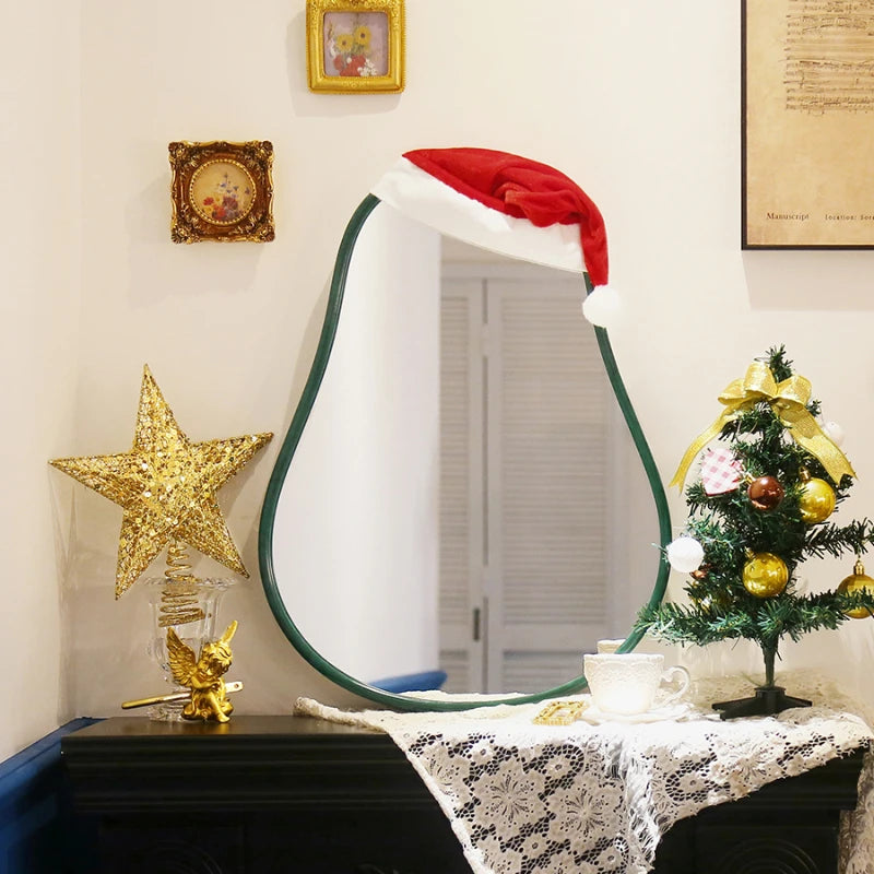 decorative makeup mirrors for desk and wall decor - vue 5 sur 7