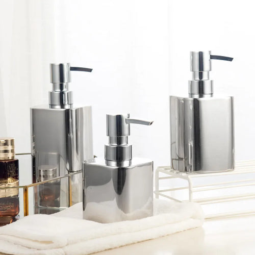 stainless steel soap dispenser for bathroom and accessories - vue 4 sur 9