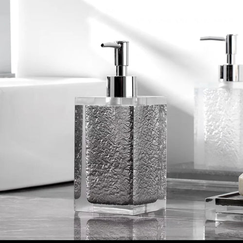 hand sanitizer dispenser resin refillable portable soap lotion - vue 12 sur 16